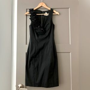 Betsy & Adam Black fitted dress Size 4